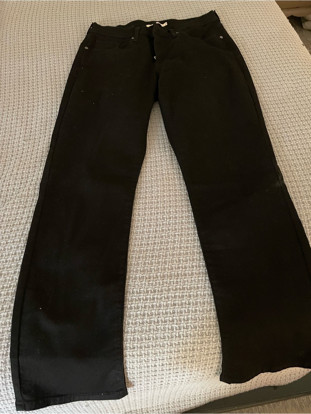 Levi's womens Black Bootcut Jeans